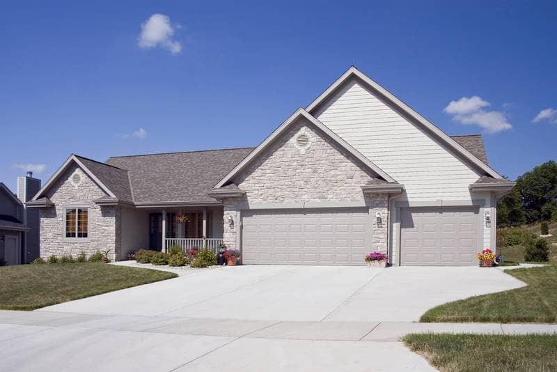 concrete driveway types